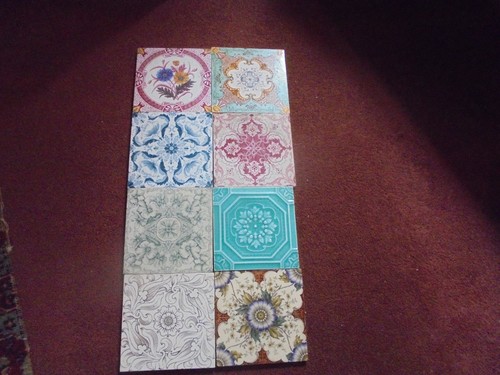 Antique victorian tiles - victorian,