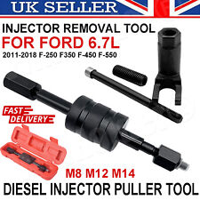 Car Diesel Fuel Injector Removal Tool Slide Hammer Extractor Puller Kit for Ford