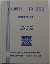 Triumph TR 250 Sports Car Illustrated Spare Parts Catalogue Ref. 516914 1st ed.