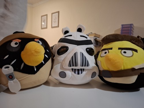 Star wars angry birds plush - star,