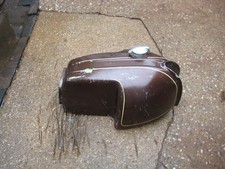 triumph bsa Cafe Racer FIBERGLASS Petrol Fuel Gas Tank / Monza Cap