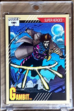 1991 MARVEL CARD 17 GAMBIT.