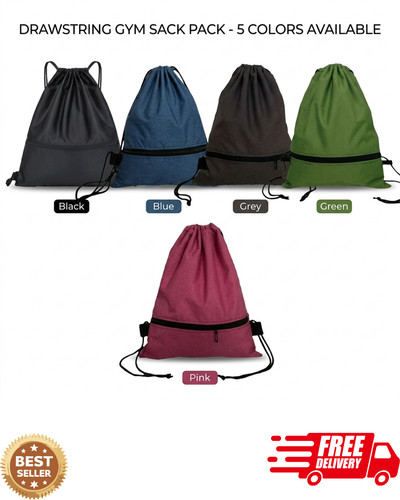 Unisex drawstring bag large - drawstring,