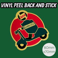 Castrol Lambretta vintage