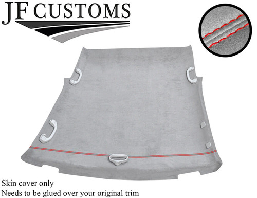 Red stitch cabrio hardtop - stitch,
