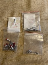 JOB LOT OF SMALL NEON LIGHTS / LAMPS / BULBS 6V 12V INDICATOR LAMPS