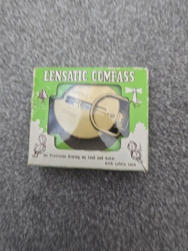 Lensatic compass with box - ,