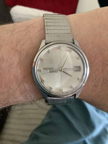1965 vintage seiko weekdater - seiko,