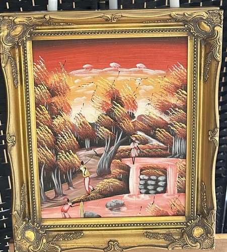 African village coastal - coastal, scene