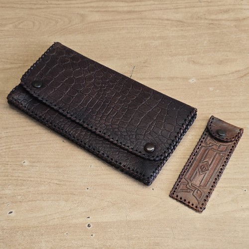 Vintage crocodile pattern - vintage,