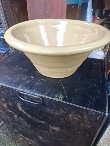 Large antique pancheon dairy - large,