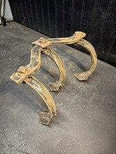 Vintage 3 Tine Prong Garden Cultivator Hoe Rake Claw Implement Farm Head Only