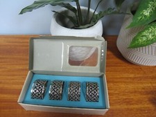 Florantal Set of 4 Silver