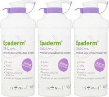 Epaderm Cream 500g | Eczema Relief | Dry Skin Treatment X 3