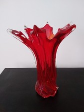 MURANO red vase, In good