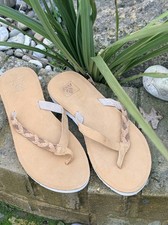 NEW  REEF FLIP FLOPS LEATHER