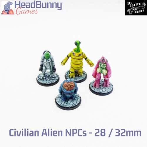 Sci civilian alien npc - civilian,
