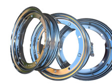 chrome split wheel rim 2.10x10