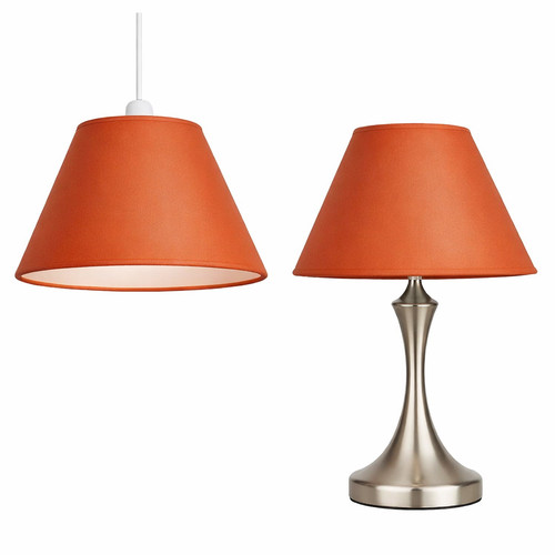 Cotton coolie lampshade - cotton,