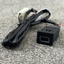 VW T6 Transporter 2015-2019 USB QC3.0 Charger Red Dash Plug & Play