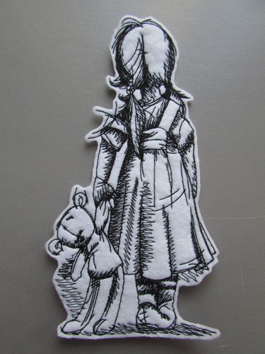 Girl with teddy bear - girl,