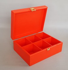 Wooden Box Tea Bags 6