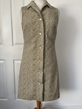 Vintage Gold Snakeskin 60s 70s