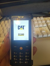 CAT B100 Tough Rugged Mobile Phone - Water/Shock & Dust Proof - Ref1