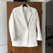 H&M Ladies White Smart