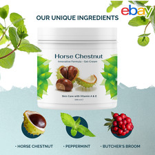 Horse Chestnut Cream with Red