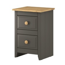 Capri Carbon 2 Drawer Petite