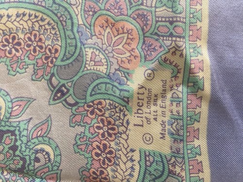 Vintage liberty london silk - london,