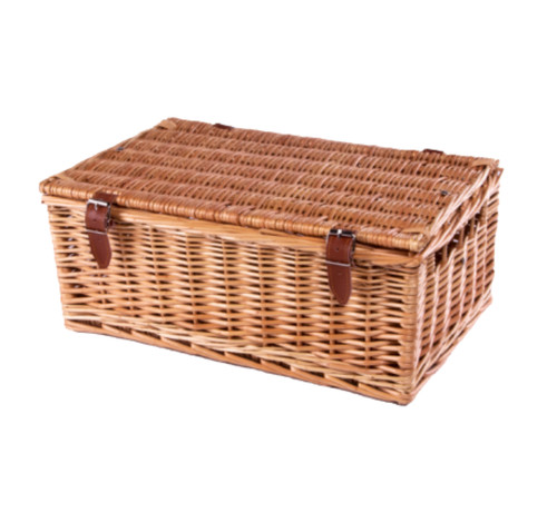 Wicker hampers with lid - wicker,