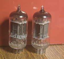 12AX7A RCA Tube Pair 1960 Gray
