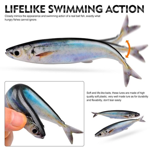 Realistic shad lure for - lure, sea