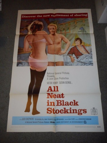 All neat black stockings - neat, in