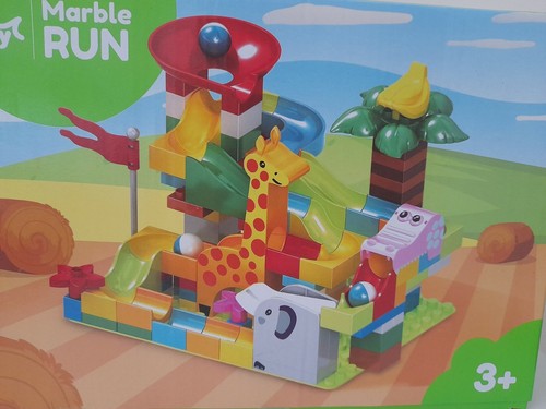Luclay marble run building - marble,