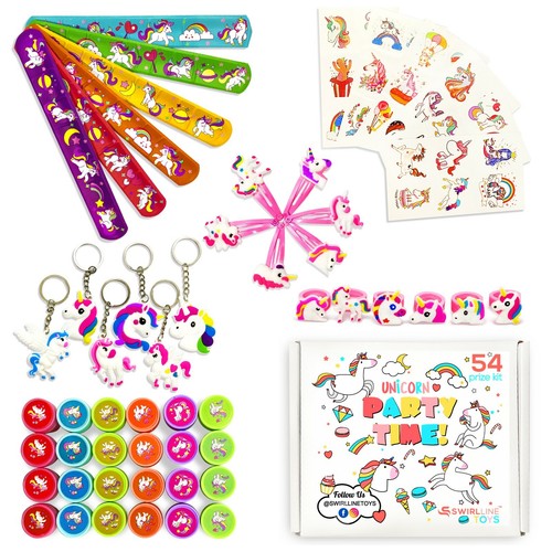 Birthday unicorn party favors - unicorn,