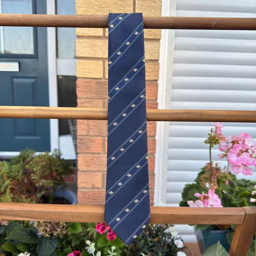 Gucci 100 silk tie navy - tie, blue