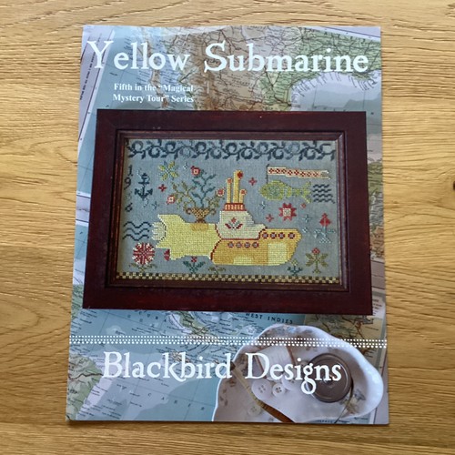 Yellow submarine cross - yellow,