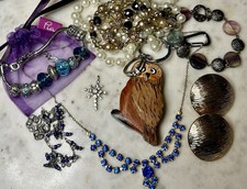 Signed Pia Charm Bracelet Owl