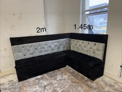 Luxury crushed velvet - luxury, booth