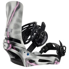 BURTON CARTEL X RE:FLEX SNOWBOARD BINDINGS - GRAY PINK - 2025