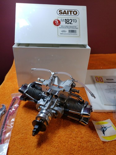 Saito engine 182 td dual - engine,