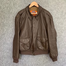 Vtg Cooper Leather Bomber