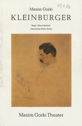 Programme booklet maxim gorky - maxim,