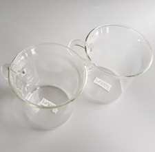 Bodum clear tea glass coffee cups mugs 2 design Denmark borosilicate heat proof