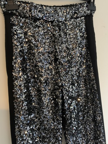 Zara ladies sequin trousers - sequin,