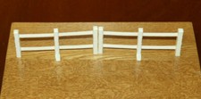 Dolls' House Miniatures - Plastic fences x 2