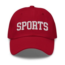 Sports Hat, Embroidered